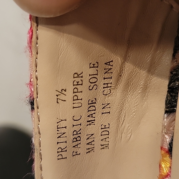 Zigi Girl Peacock Colors Platform Heels SZ71/2 - Picture 7 of 7